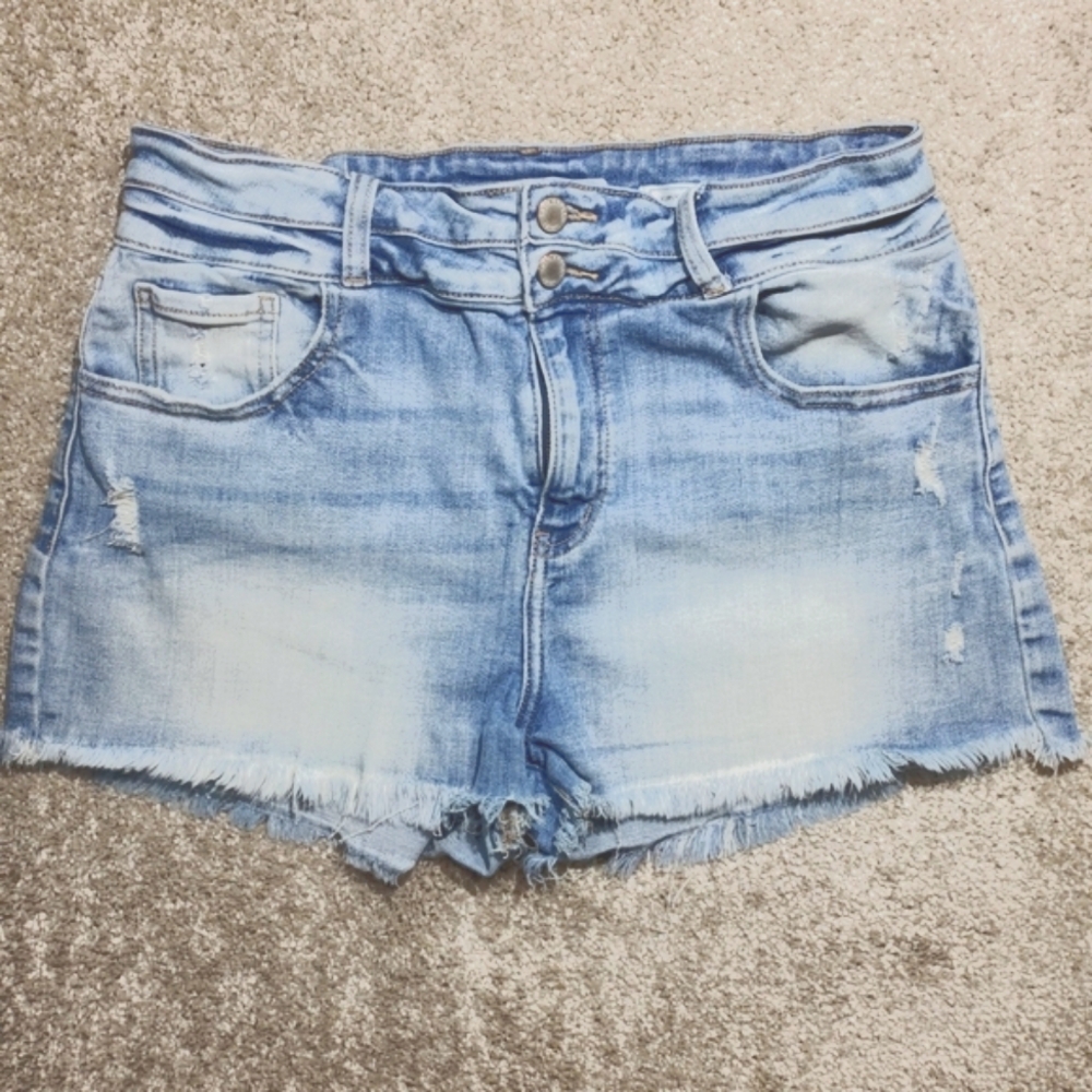 Kancan Women's Blue Denim Shorts Size 30